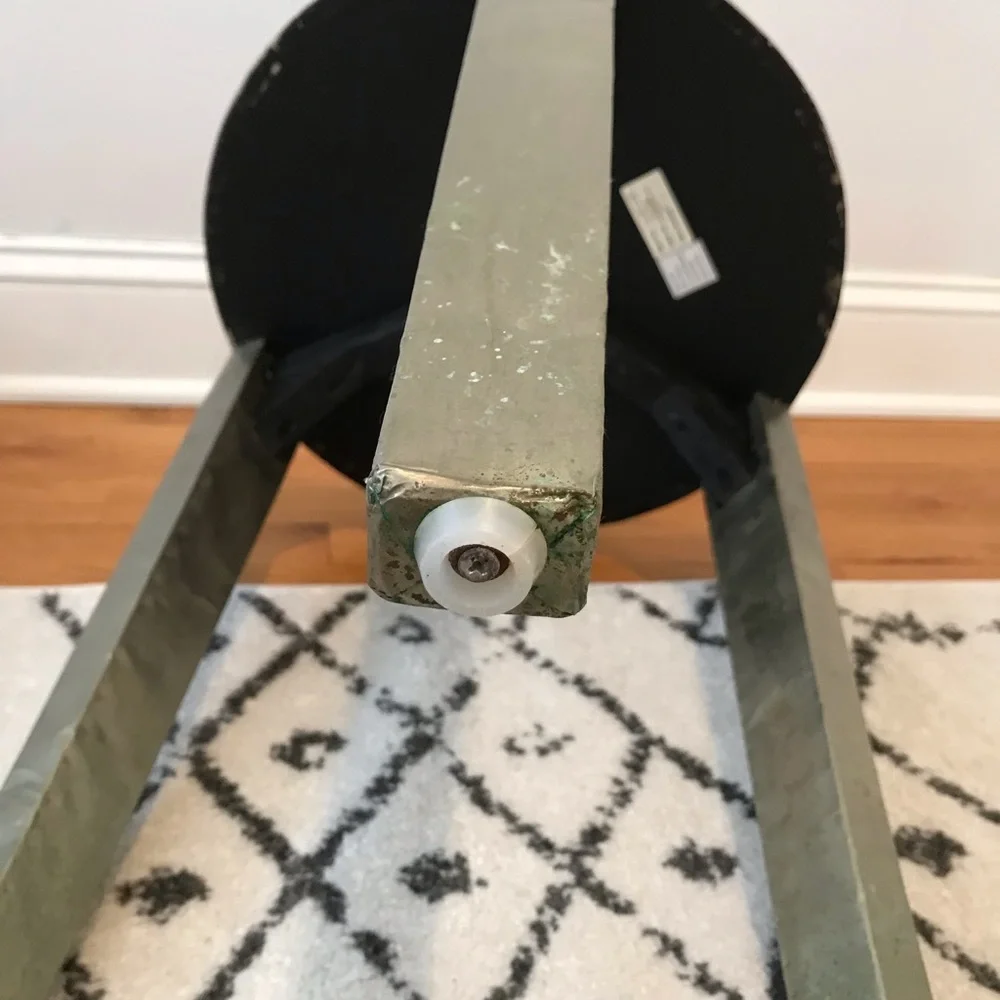 West Elm round table 20” tall